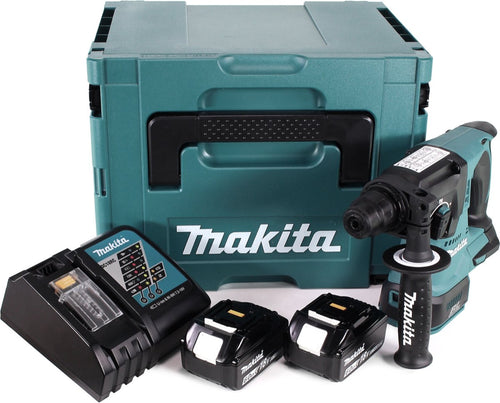 Perforateur burineur SDS-Plus 18V LXT (2x6,0 Ah) en MAKPAC - MAKITA DHR242RGJ