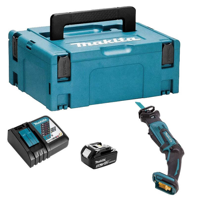 Scie sabre 18V LXT (1x5,0 Ah) dans coffret MAKPAC - MAKITA DJR183RT1J