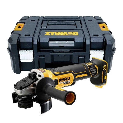 Meuleuse d'angle 18V XR Ø125 mm (machine seule) en TSTAK - DEWALT DCG405NT