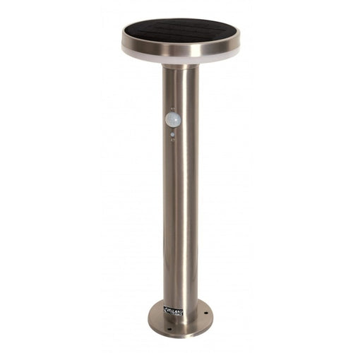Borne solaire Stella hauteur 50cm rond sur pic avec détecteur de mouvement - RIBIMEX