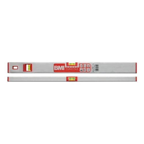 Niveau à bulles BMI 50 cm en aluminium argent ± 0,5mm/m - BMI