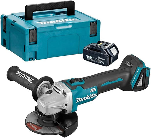 Meuleuse d'angle 125mm DGA504Z + 1 Batterie 3,0 Ah + Makpac 2 - MAKITA