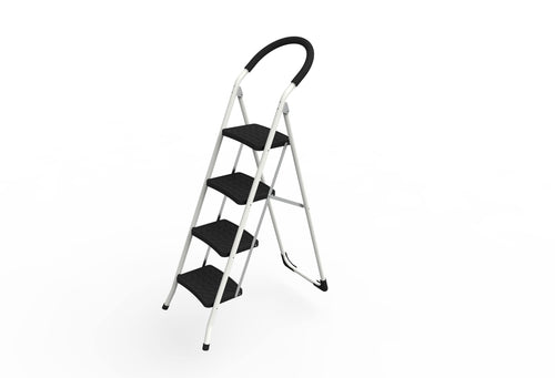 Marchepied pliable, marches appui larges 30 x 21,5 cm, antidérapante, charge max : 150 KG – SARAYLI