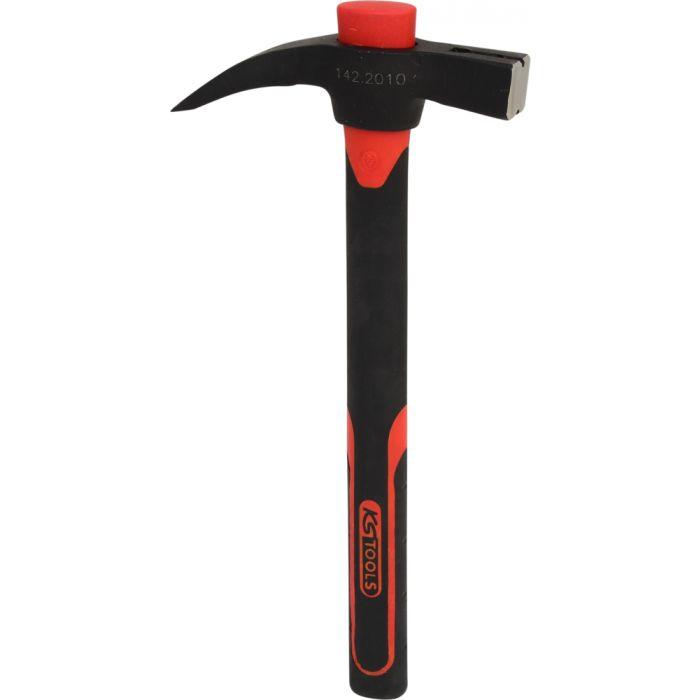 Marteau de coffreur manche fibre, 700g - KS Tools 142.2010