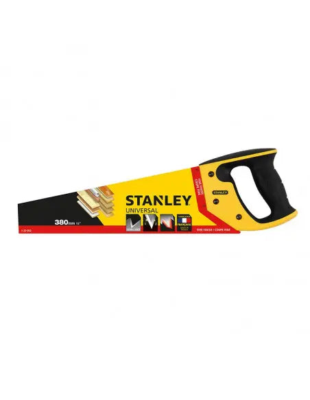 Scie égoïne universelle 380 mm - Stanley 1-20-002