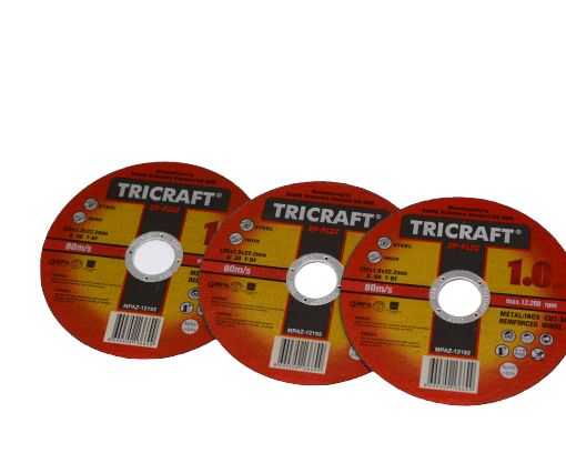 Paquet 25 Disques à tronçonner 125 x 1.0 mm Acier et Inox - TRICRAFT