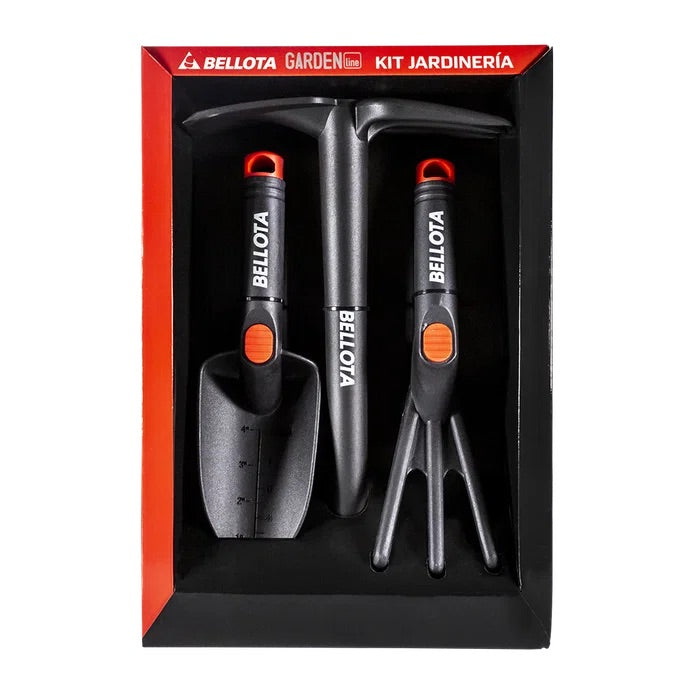 Coffret 3 outils de jardin - Fibre de verre - BELLOTA 2994