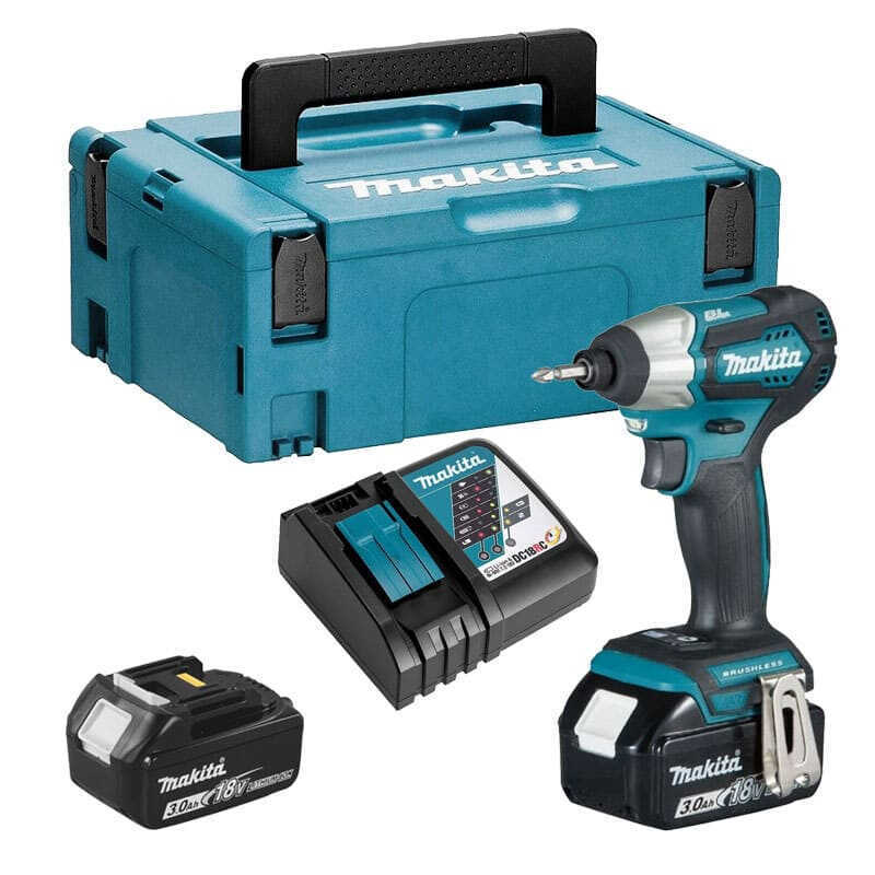 Visseuse à chocs 18V Li-Ion LXT 140Nm (2x3,0 Ah) en MAKPAC - MAKITA DTD155RFJ