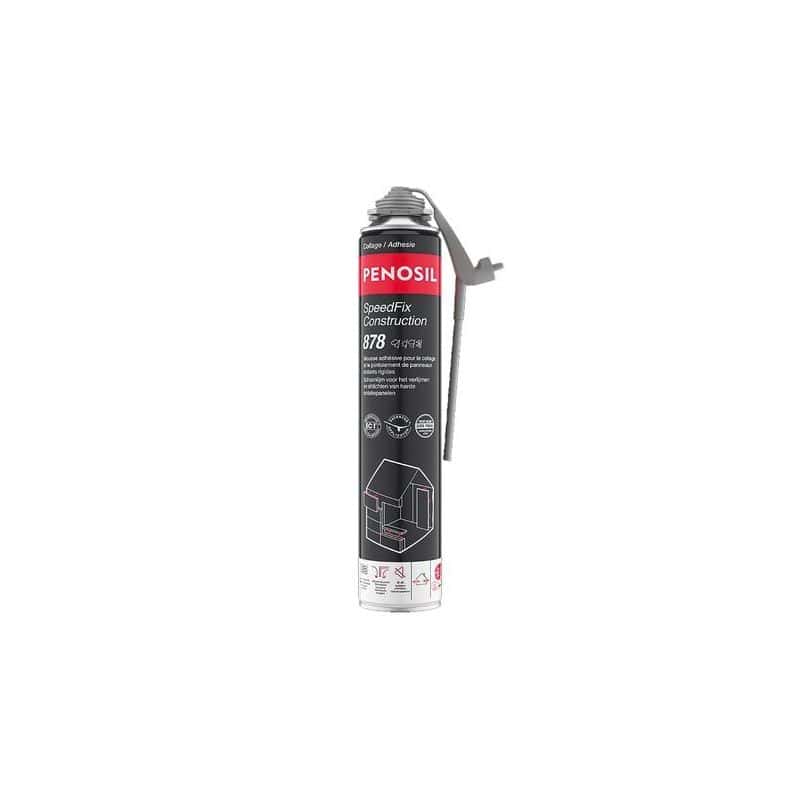 Mousse colle PU SPEEDFIX construction 878 Aérosol 750 ML - PENOSIL
