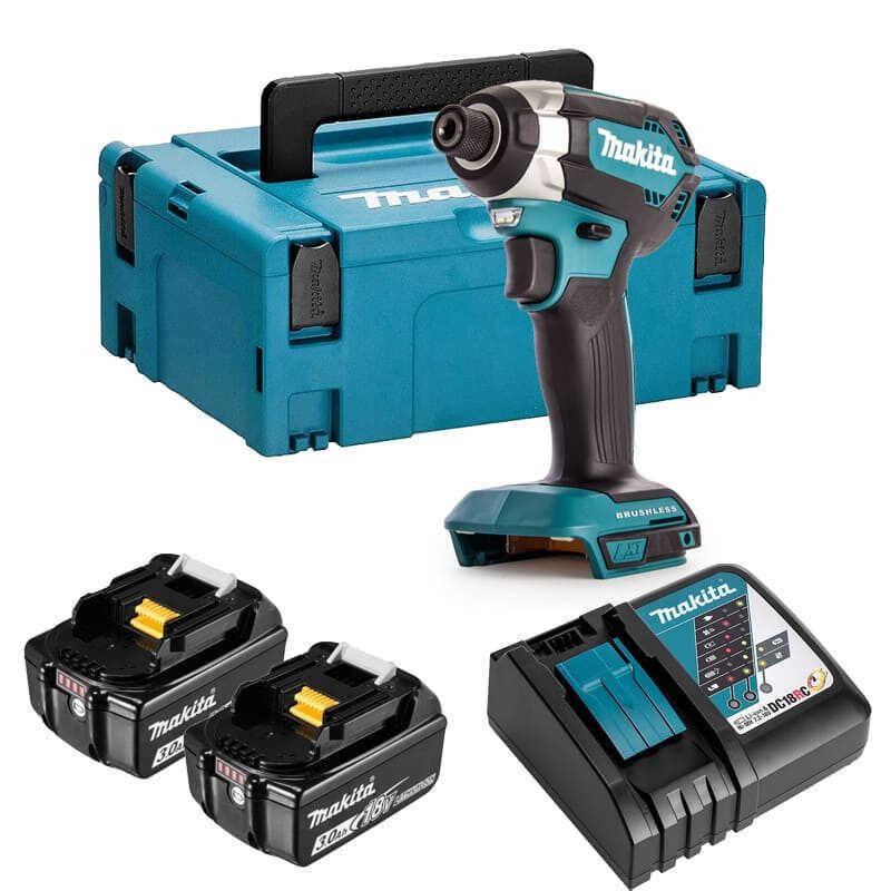 Visseuse à chocs 18V LXT 170Nm (2x3.0 Ah) en MAKPAC - MAKITA DTD153RFJ
