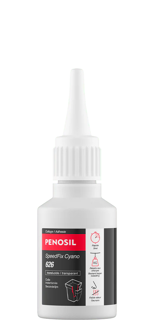 Colle rapide cyanoacrylate tous matériaux – PENOSIL SpeedFix Cyano 626