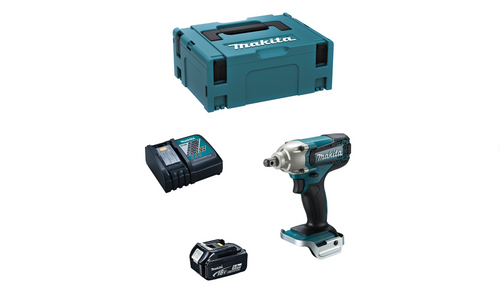 Boulonneuse à chocs 18V 1/2" 190 Nm (1x5,0 Ah) en MAKPAC- MAKITA DTW190RT1J
