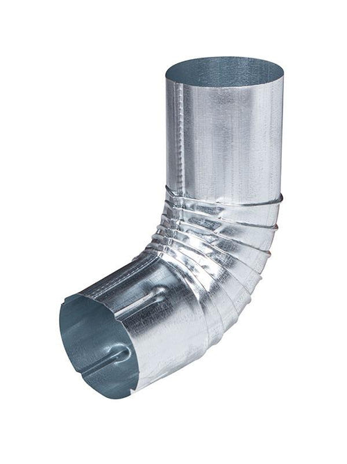 COUDE POUR GOUTTIÈRE RONDE Diamètre 100 mm - (75° ) - LPP