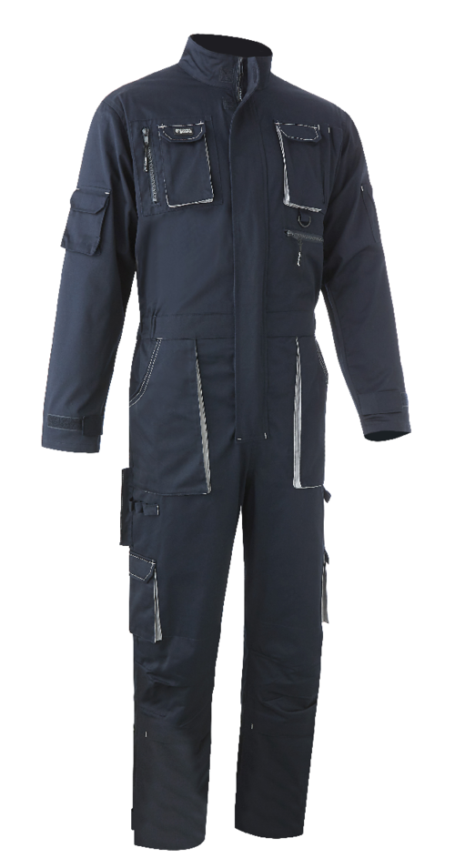 Combinaison de travail multi-poches NAVY/PADDOCK II - Bleu marine - COVERGUARD