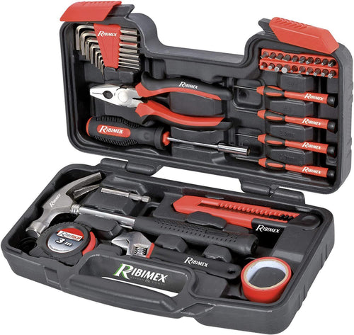 Mallette outillage 40 pièces en valisette - PRKOUT40/M - RIBIMEX