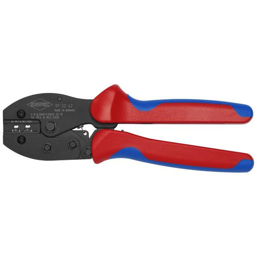 Pince à sertir PreciForce® pour connecteurs MC4/MC4 EVO 2 - 220 mm - KNIPEX 97 52 42