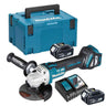 Meuleuse d'angle 18V LXT Ø125 mm (2x3,0 Ah) en MAKPAC - MAKITA DGA513RFJ