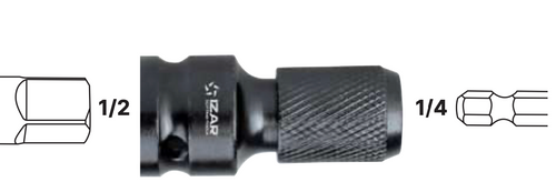 Adaptateur 1/2 à 1/4 - IZAR 75107