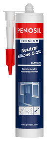 PENOSIL Premium Neutral Silicone C-25 silicone neutre bâtiment - couleur blanc - 300ml