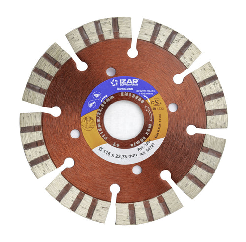 Disques Diamant Mixte 125 mm x 12 mm - IZAR