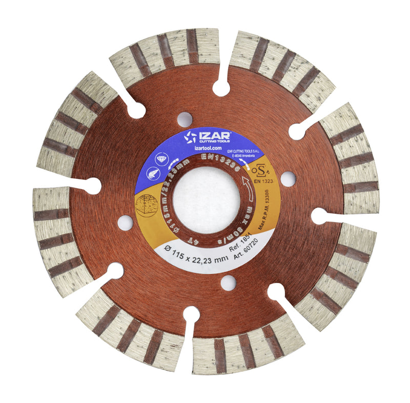 Disques Diamant Mixte 125 mm x 12 mm - IZAR