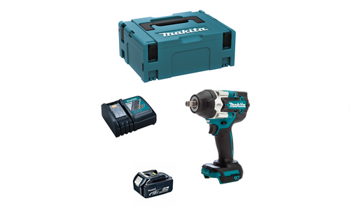 Boulonneuse à chocs 18V LXT 700 Nm 1/2″ (1×5,0 Ah) en MAKPAC – MAKITA DTW700RT1J