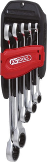 Jeu de 5 clés Mixtes à cliquet GEARplus - KS TOOLS 503.4255