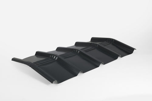 Faitière de toiture pour bac acier 5 ondes RAL 7016 Gris Anthracite – LPP ROSHE
