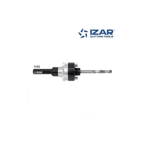 Arbre trépan queue hexagonale pour scie cloche 32 à 210 mm - IZAR H4A