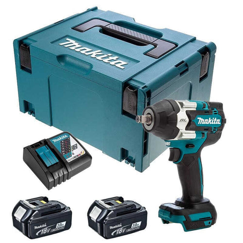 Boulonneuse à chocs 18V LXT 700 Nm 1/2″ (2×3,0 Ah) en MAKPAC – MAKITA DTW700RFJ