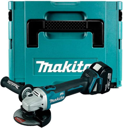 Meuleuse d'angle 125mm DGA506 + 1 batterie 5Ah BL1850B + coffret Makpac - Makita DGA506T1J