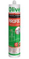 Olivé Pirofoc PMUC Blanc 300 ML - Silicone neutre anti-feu PMUC