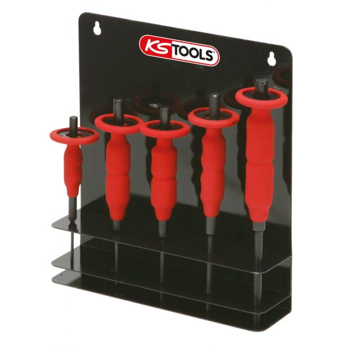 Jeu 5 chasses goupille 3 à 8mm - KS Tools 156.0000