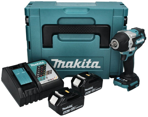 Boulonneuse à chocs 18V LXT 700 Nm 1/2" (2x4,0 Ah) en MAKPAC - MAKITA DTW701RMJ