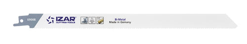 Lame scie sabre Bi-Métal (Pack de 5 PCS) pour Acier/Inox LG.260 mm 10 TPI - IZAR (S1211HF)