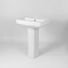 Lavabo avec colonne en céramique 44 x 56 CM Blanc VEGAS – LPP