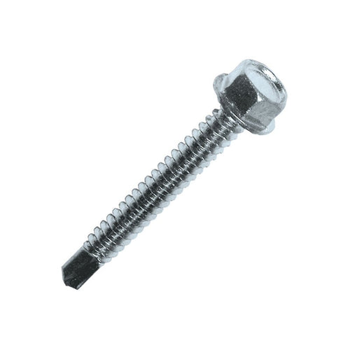 Vis autoperceuse tête hexagonale, 5.5 X 45 mm (250 pièces) - SCELL-IT