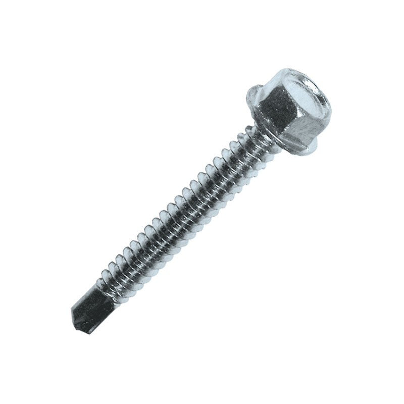 Vis autoperceuse tête hexagonale, 5.5 X 45 mm (250 pièces) - SCELL-IT