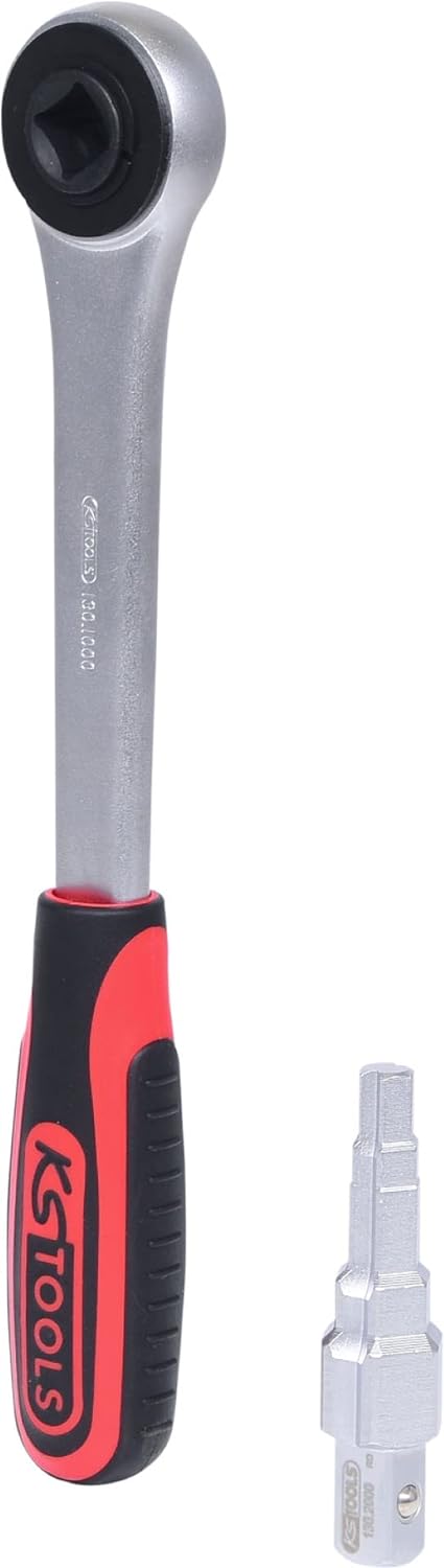 Clé de montage étagée 3/8"-1/2"-3/4"-1" avec cliquet 1/2" - KS Tools 130.3000