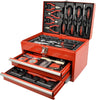 Malle à outils équipée métallique, 155 pièces - MANNESMANN - M29066