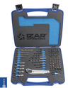 Coffret Jeu de forets et embouts vissage avec cutter et porte embout magnétique 72 PCS - IZAR