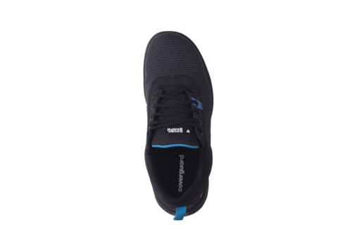 Chaussures de sécurité CLAW Resist basse avec maille Anthracite/Bleu - COVERGUARD 9RESL100
