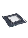 Lucarne de toit pour tôles bac acier ondulés profil 5 ondes - RAL 7016 Gris Anthracite - Vitre Synthétique