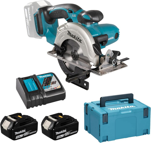 Scie circulaire 18V LXT Ø136 mm (2x5,0 Ah) en MAKPAC - MAKITA DSS501RTJ