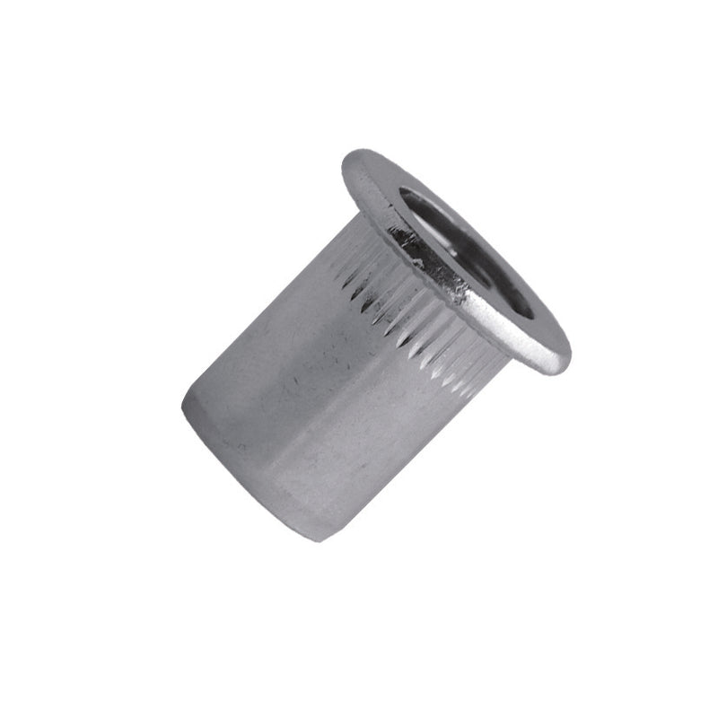 Ecrous crantés acier tête plate M6X30 boîte de 200 - SCELL-IT - TCD0630