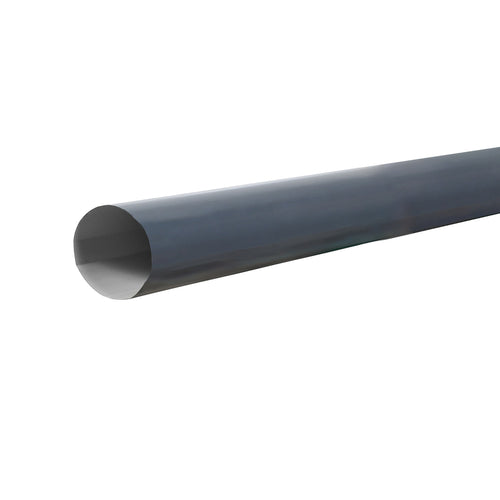 Tuyau de descente en Acier Galvanisé – Diam.80 mm LG.2 M – Gris Anthracite RAL 7016 – LPP