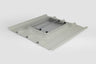 Lucarne de toit pour tôles bac acier ondulés profil 5 ondes – RAL 9002 Blanc – Vitre Synthétique incassable – LPP LUMICIEL