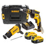 Visseuse à placo 18v (2x5,0 Ah) avec chargeur de vis en TSTAK DEWALT DCF620P2K