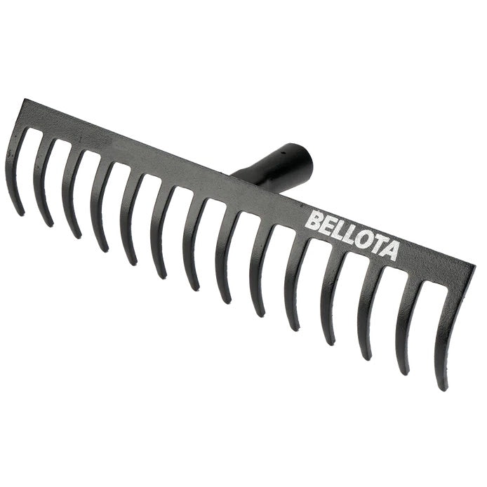 Râteau de Jardin avec 14 Dents - Tête en Acier -  Manche Non Inclus - BELLOTA 95114