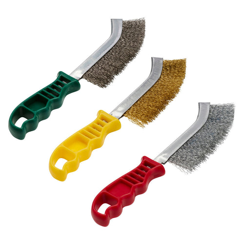 BROSSES À MANCHES ONDULÉS FIL ACIER 0,30 MM - RHODIUS